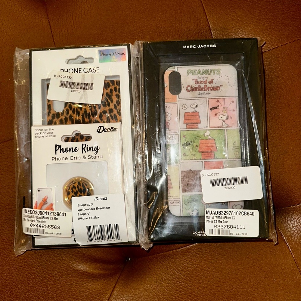 LOT of 2 iPhone XS / XS Max Phone Cases |Marc Jacobs - Picture 4 of 4